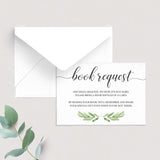 Baby shower bring a book instead of a card printable by LittleSizzle