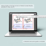 Spring Bridal Shower Invitation Template