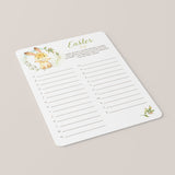 Easy Easter Activity for Kids Instant Download