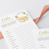 4 Fun Easter Games for Kids Instant Download