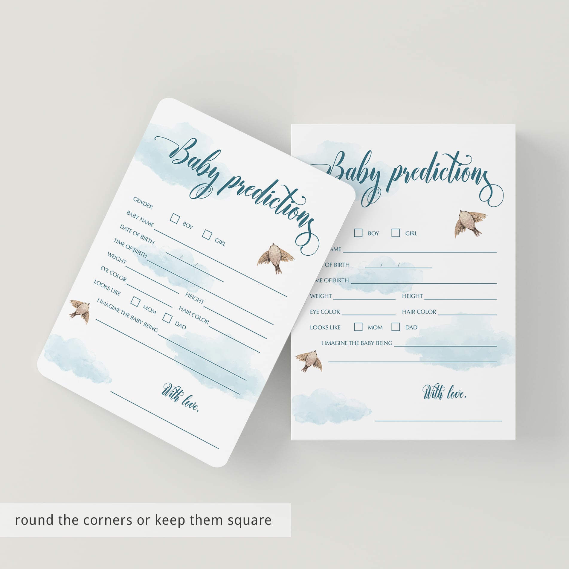 DIY baby shower activities for boys by LittleSizzle