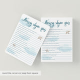 Clouds Baby Shower Nursery Rhyme Quiz Printable
