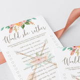 Tribal Baby Shower Games Bundle Instant Download