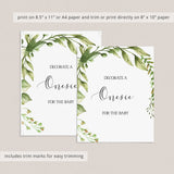 Instant download onesie station table signage for baby party by LittleSizzle