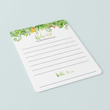 Hawaiian Baby Shower Advice for the Parents-To-Be Printable