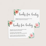 Baby Library Baby Shower Invitation Insert Card by LittleSizzle