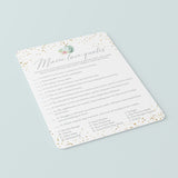 Autumn BridalShower Games Romantic Movie Trivia