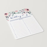 Bohemian Bridal Shower Wedding Alphabet Game Printable