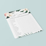 4 Tropical Bridal Shower Games Instant Download