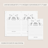 Post Divorce Words of Encouragement Cards Printable