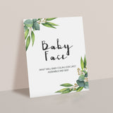 DIY baby shower games ABC book printable by LittleSizzle