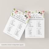 Blush Floral Bridal Shower Complete Bundle DIY Instant Download