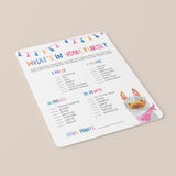 Funny baby shower game what's in your purse by LittleSizzle