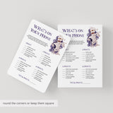 Adult Halloween Party Game What's On Your Phone Instant Download