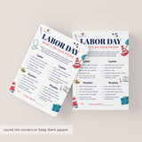 Fun Labor Day Party Game What's On Your Phone Printable