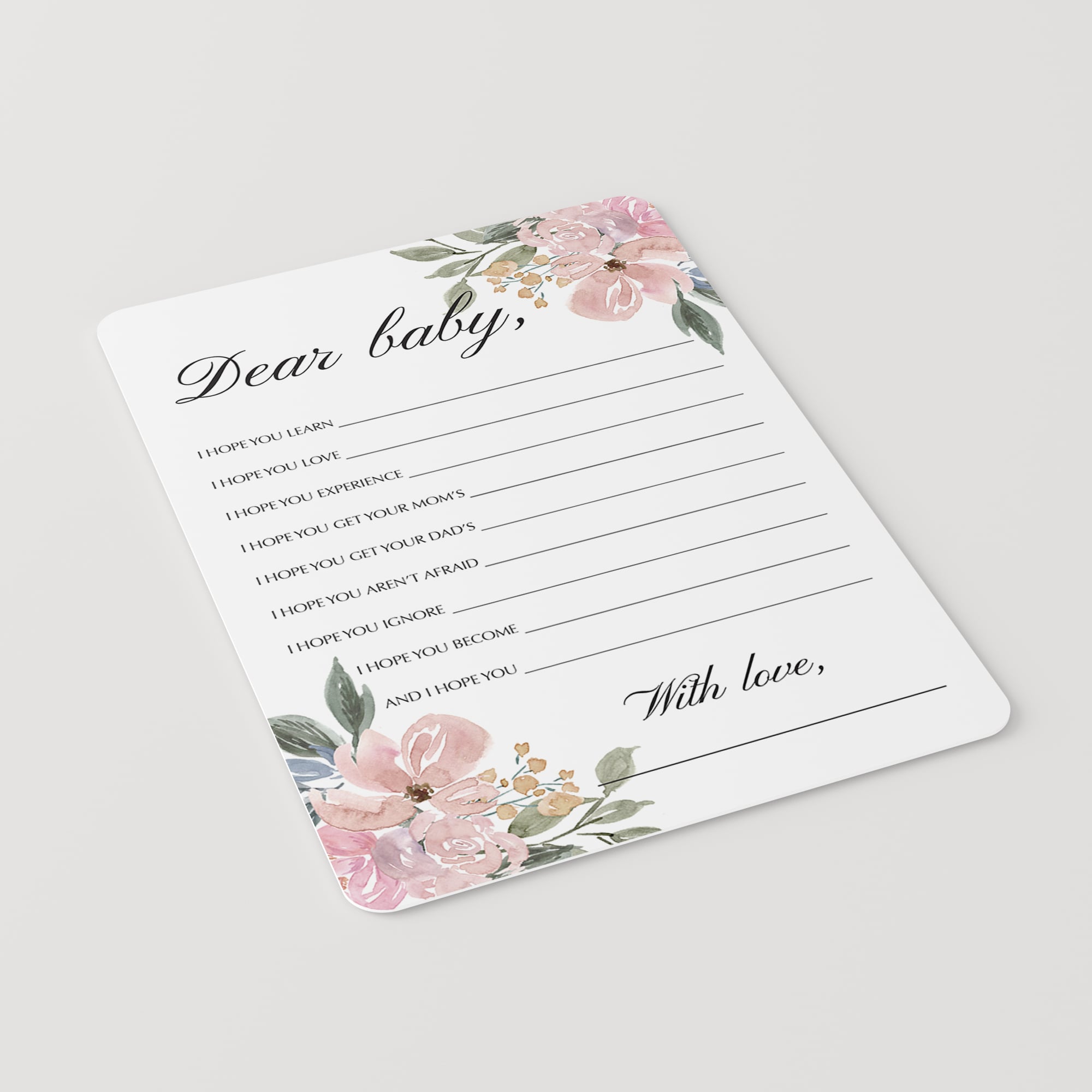 Chic baby shower printable games package by LittleSizzle