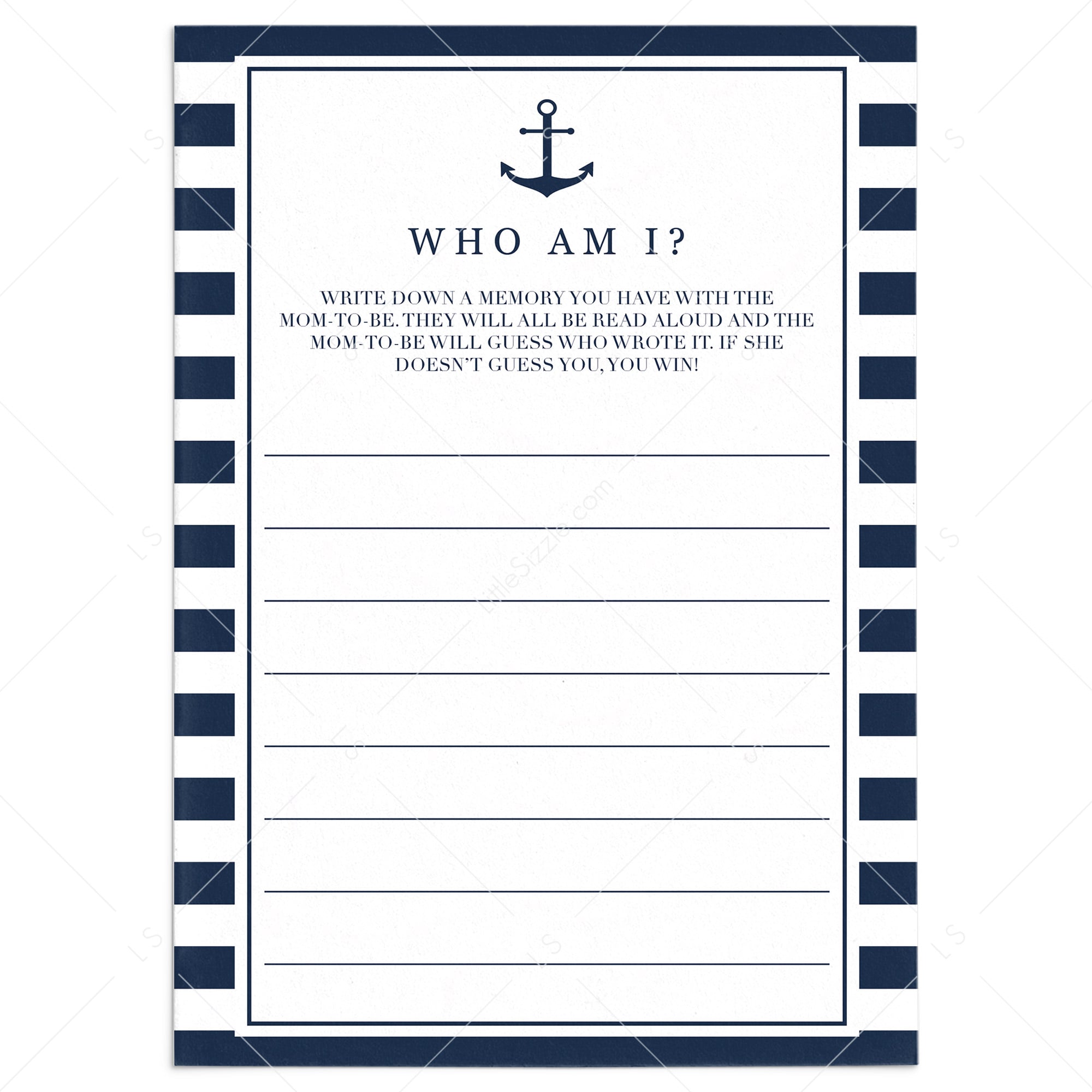 Baby shower templates for boys by LittleSizzle