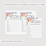 Purple flowers baby shower ideas by LittleSizzle