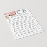 Whimsical Baby Shower Game Template Dad Knows Best