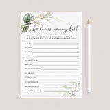 Mommy Trivia Baby Shower Game Printable by LittleSizzle
