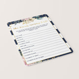 Easy games for baby shower printable by LittleSizzle