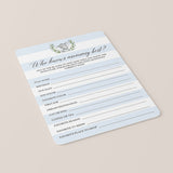 Elephant baby shower who knows mommy best printable by LittleSizzle