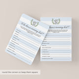 Mommy trivia game printable by LittleSizzle