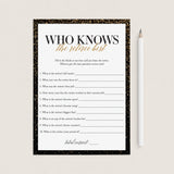 Gold Retirement Party Games Bundle Printable