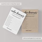 Girl First Birthday Trivia Who Knows The One Year Old Best Printable