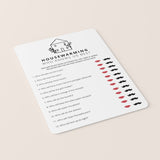 Moving In Together Party Game Who Knows Us Best Printable