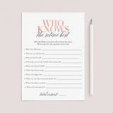 Who Knows The Retiree Best Retirement Party Game for Her by LittleSizzle