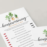 Who Knows Us Best Housewarming Party Game Printable