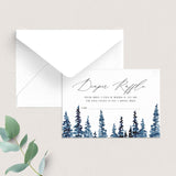Winter Baby Shower Diaper Raffle Cards DIY by Littlesizzle
