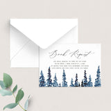 Winter Baby Shower Bring a Book Instead of a Card Insert by LittleSizzle