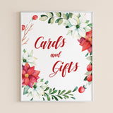 Holiday Bridal Shower Decorations Instant Download by LittleSizzle