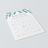 30 Prefilled Baby Bingo Cards Digital Download