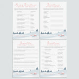 Winter Christmas Game Bundle Printable by LittleSizzle