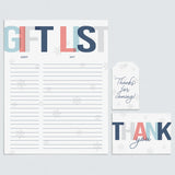 Winter Party Supplies Printable Package by LittleSizzle