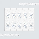 Customize winter party tags by LittleSizzle