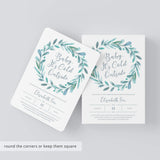 Printable Baby It's Cold Outside Baby Shower Invitation Kit