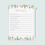Floral Wishes For Mom Cards Instant Download by LittleSizzle