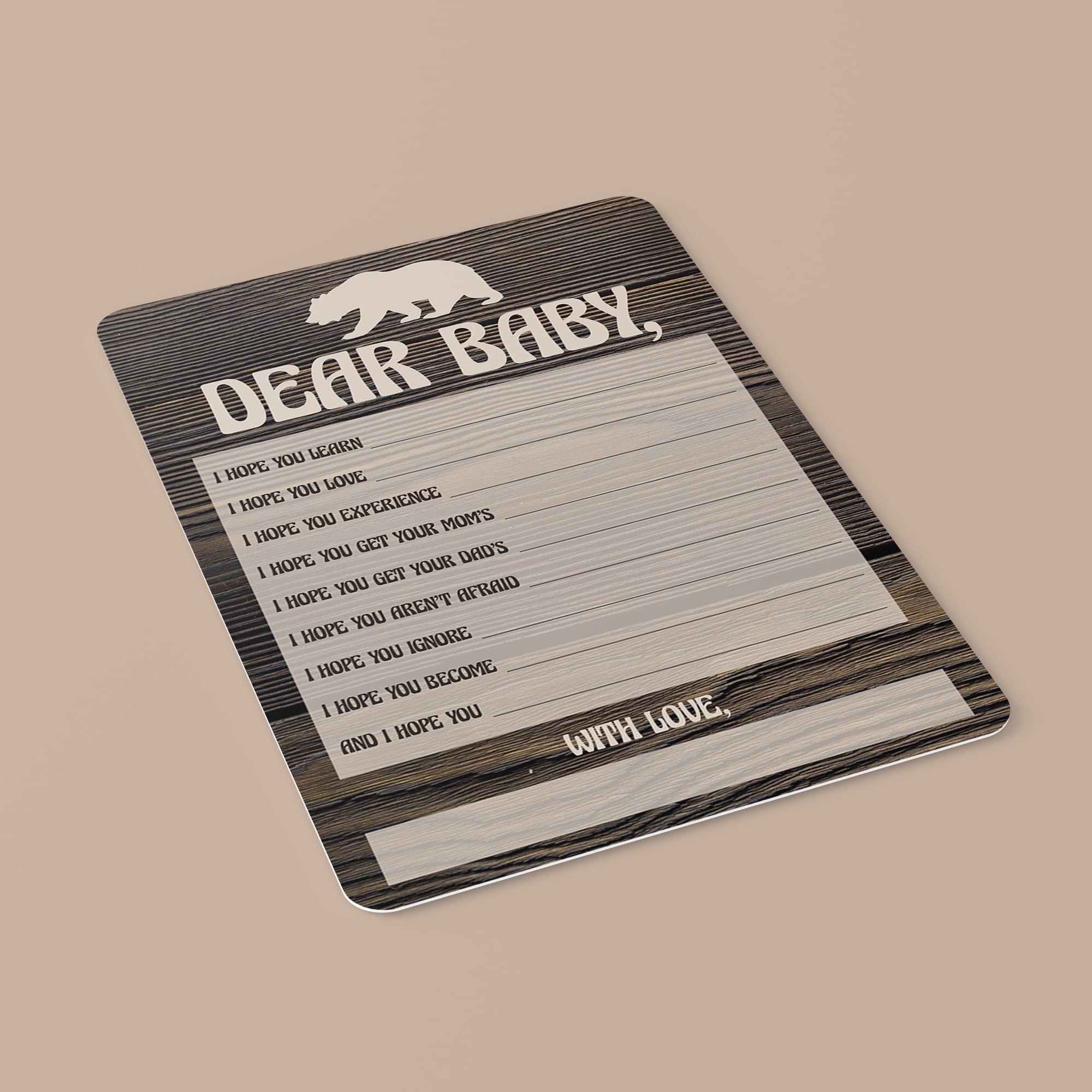 Baby bear sprinkle activities by LittleSizzle