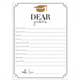 Advice and Well Wishes for the Graduate Cards Printable by LittleSizzle