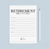 Printable Retirement Party Keepsakes Bundle