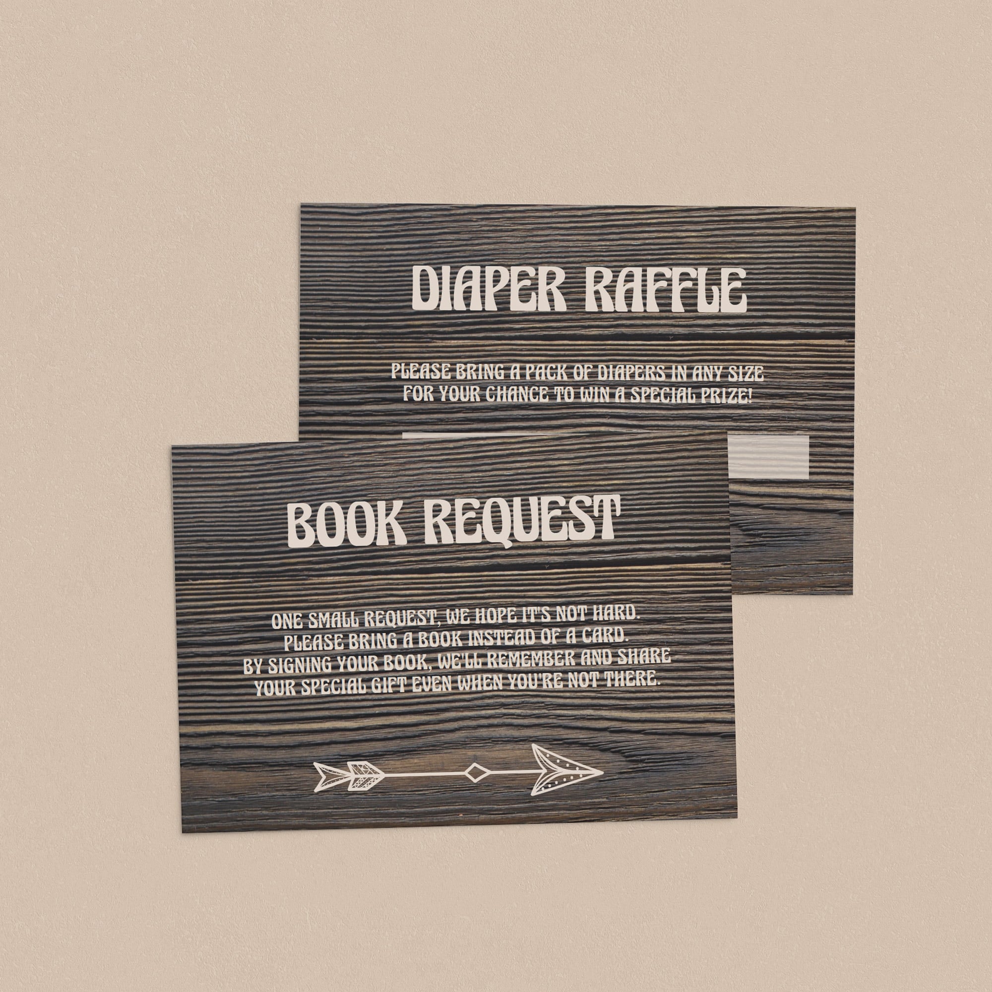 Woods baby shower evite template by LittleSizzle