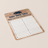 Baby shower baby name race game printable by LittleSizzle