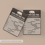 Rustic theme baby shower decor printable by LittleSizzle