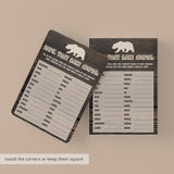 Animals baby names baby shower game printable by LittleSizzle