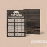 Wood background DIY printable PDF by LittleSizzle