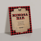 Lumberjack themed party decor by LittleSizzle